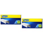 Rapid lot de 2 btes de 5000 agrafes standard 26 / 6 galvanis