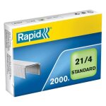 Rapid 21 / 4 pack d'agrafes 2000 agrafes