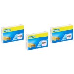 Rapid lot de 3 bo�tes de 1000 agrafes b�b� cuivr�es