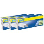 Rapid lot de 3 boîtes de 5000 agrafes standard sp19 / 6 mm galva Rapid lot de 3 boîtes de 5000 agrafes standard sp19 / 6 mm galva