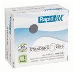Rapid agrafes standard 24 / 6, galvanis�