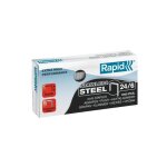 Rapid bte de 1000 agrafes 24 / 6mm stainless superstrong Rapid bte de 1000 agrafes 24 / 6mm stainless superstrong