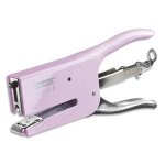 Rapid pince agrafeuse k1 strawberry cream rose - en m�tal - agrafes 26 / 6 - 8 + - capacit� 50 feuilles ...