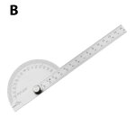 Rapporteur en acier inoxydable résistant a 180, règle en métal, compteur d'angle, jauge d'angle, détecteur ... Rapporteur en acier inoxydable résistant a 180, règle en métal, compteur d'angle, jauge d'angle, détecteur ...