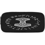 Ravens mythologie nordique viking trousse a crayons style bref beaut� voyage cosm�tique trousse de maquillage ...