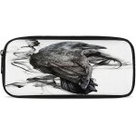 Ravens - trousse de rangement portable pour crayons de la mythologie nordique viking - pour enfants, ...
