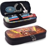Rayman legends trousse a crayons en cuir avec fermeture eclair pour l'�cole, le travail et le bureau