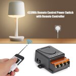 Rcepteur de commutateur pour lampe pompe a eau, volet d'ouverture de portes, tlcommande 433mhz marche ...