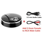 Rcepteur - transmetteur bluetooth sans fil nfc 3. 5mm, jack aux rca, adaptateur audio de musique optique ...