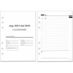 Recharge pour agenda journalier 2025 2026 format a5, 6 trous - une page par jour organiseur avec aperçu ... Recharge pour agenda journalier 2025 2026 format a5, 6 trous - une page par jour organiseur avec aperçu ...