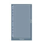 Recharge de classeur a 13 anneaux , album photo, porte - cartes, carnet, journal intime, bloc - notes, ...