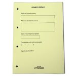 Recharge classeur assembles gnrales - 100 feuillets foliots