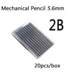 Recharges de crayon mécanique en graphite, 5. 6mm 2b / 8b, pour crayon automatique, croquis d'artiste, ... Recharges de crayon mécanique en graphite, 5. 6mm 2b / 8b, pour crayon automatique, croquis d'artiste, ...