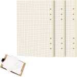 Recharge papier, 6 trous, 135 feuilles pour carnet, agenda, peinture, a5, croquis Recharge papier, 6 trous, 135 feuilles pour carnet, agenda, peinture, a5, croquis