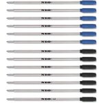 Recharges pour stylo a bille 8513 compatible cross pen 6 x blue ink + 6 x black ink + 1 x red ink cr ... Recharges pour stylo a bille 8513 compatible cross pen 6 x blue ink + 6 x black ink + 1 x red ink cr ...
