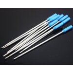 Recharge de stylos a bille, accessoire a pointe fine de 0. 5mm avec de l'encre noire, 10 pi�ces,