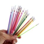Recharges de stylo gel de 12 / 24 / 36 / 48 couleurs, marqueur artisanal de peinture de dessin de coloration ...