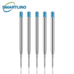 Recharges de stylo tactique en mtal, 5 pices, recharges d'encre gel de remplacement pour stylo a bille ...