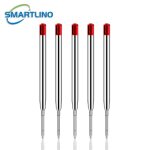 Recharges de stylo tactique en mtal, 5 pices, recharges d'encre gel de remplacement pour stylo a bille ...