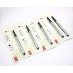 Recharges de vis pour stylo a bille 0. 7mm, 5 pi�ces, noir bleu, choisir