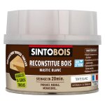 Reconstitue bois gros trous et angles mastic standard - blanc - facile d'application - mastic - bi composante ...