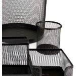 D. rect pot a crayons en m�tal - porte - stylo rond en m�tal - verre multifonction pour stylo a bille ...