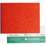 Registre piqure 20f 11 colonnes / 1 page 25x32 italienne 6110