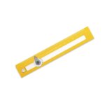 R�gle 2 en 1 avec boussole, jeu d'outils de dessin de cercle coulissant, support de boussole pour etudiant ...