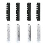 Rgle de mesure en plastique, recherche rapide de page, marqueur de page, pochette, rgle de signet en ...