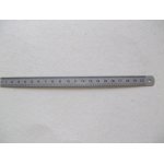 Reglet metal inox 20cm j. p. c.