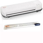 Relieuse - peach - pbp105 - 2 en 1 - a4 - vitesse 250 mm / min - starterpack inclus