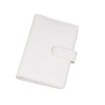 Reliure en cuir pu, couleur macaron a6 / a5, pour bricolage, couverture de carnet de notes, agenda, papier ...