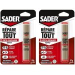 R�pare tout - p�te a r�parer epoxy - tous mat�riaux - int�rieur / ext�rieur - couleur : gris - 1 tube ...