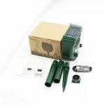 Rpulsif pour insectes et animaux rpulsifs solaires a ultrasons anti - chats, chiens, taupes, oiseaux, ...