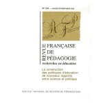 Revue fran�aise de p�dagogie n 154 janvier - f�vri - la construction des politiques d'�ducation : de ...