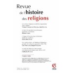 Revue de l'histoire des religions n 3 / octobre 2016