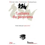 Revue des sciences humaines n 294, 2 / 2009 - lectures du panorama Revue des sciences humaines n 294, 2 / 2009 - lectures du panorama