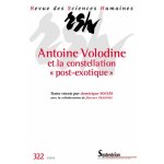 Revue des sciences humaines n 322, 2 / 2016 - antoine volodine et la constellation  post - exotique