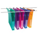 Rexel multifile extra secura dossier susp. a4 30 mm, assortis (10)