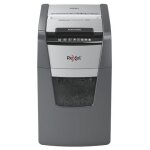 Rexel optimum autofeed + 130x destructeur de papier destruction crois�e 55 db 22 cm noir et argent