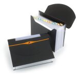 Rexel trieur extensible optima 13 compartiments coloris noir