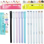 Rhaul - 12 pièces chat créatif stylo gel et 3 pièces chat mignon notes autocollantes pour amoureux des ... Rhaul - 12 pièces chat créatif stylo gel et 3 pièces chat mignon notes autocollantes pour amoureux des ...