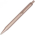Rhodia 9388c stylo - bille rechargeable script corps hexagonal en aluminium brossé orange pointe rétractable ... Rhodia 9388c stylo - bille rechargeable script corps hexagonal en aluminium brossé orange pointe rétractable ...