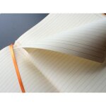 Rhodia cahier souple lilas a4 + lign� 160p pap ivoire 90g