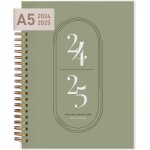 Rileys agenda 2025 2026, agenda scolaire & professionnel, planificateur journalier, hebdo & mensuel, ...