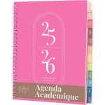 Rileys agenda 2025 2026, agenda scolaire & professionnel, planificateur journalier, hebdo & mensuel, ...
