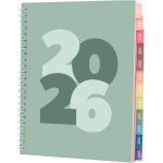 Rileys agenda journalier 2026, planner 2026 scolaire et familial, semainier et planificateur hebdomadaire ...