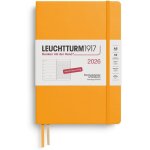 Rising sun agenda semainier et bloc - notes 2026, format moyen a5, 12 mois, en allemand