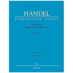 Rodelinda, regina de' longobardi hwv 19 / vocal score