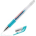Roller a encre gel - bleu clair - 1 stylo - , 7 mm - stylo gel pour ecrire, dessiner, pour mandalas, ...